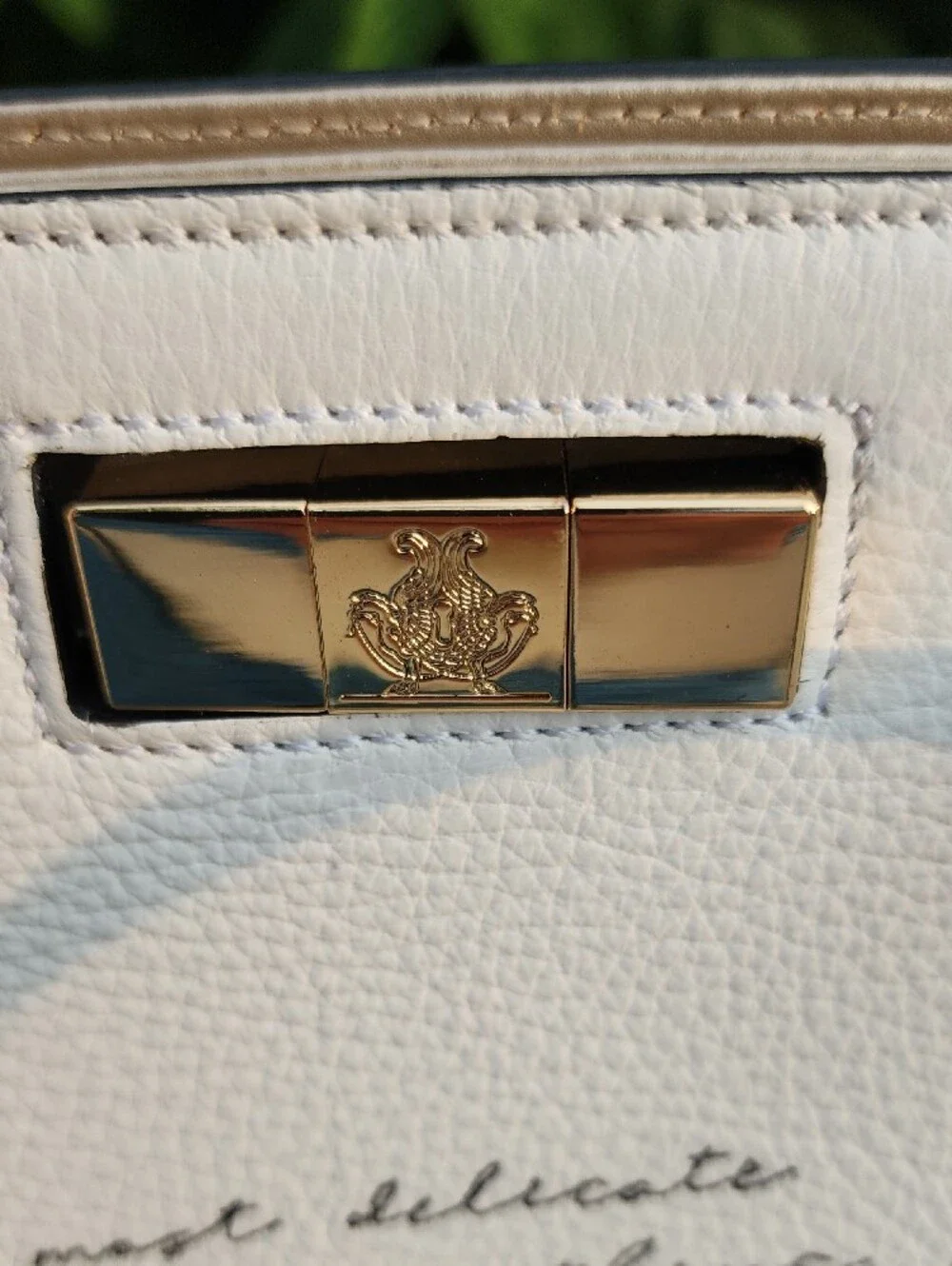 Giancarlo Petriglia Script-Detail Tote Bag Made In Italy
